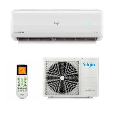 Imagem de Ar Condicionado 30000 Btus Split Hi Wall Inverter Elgin Quente e Frio Eco 220v