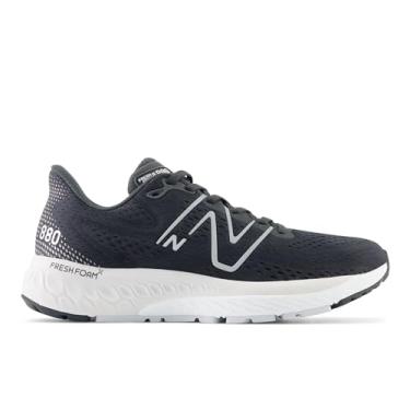 Imagem de New Balance Fresh Foam 880 V13 Tênis de corrida feminino, Blacktop/preto/prata metálico, 9.5 Narrow