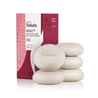 Imagem de Sabonete Natura Tododia Cereja E Avelã 5 x 90g Cada
