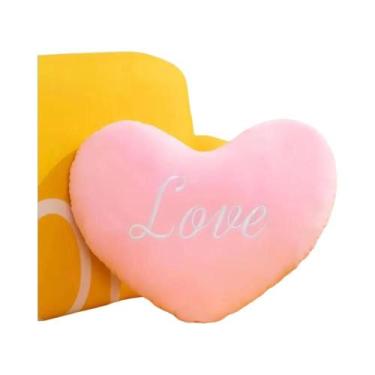 Imagem de Almofada De Pelúcia Macia Em Forma De Coração Para O Dia Dos Namorados