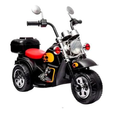 Imagem de Mini Moto Motinha Elétrica Infantil Bateria 6v Led 3 Rodas - World Imp