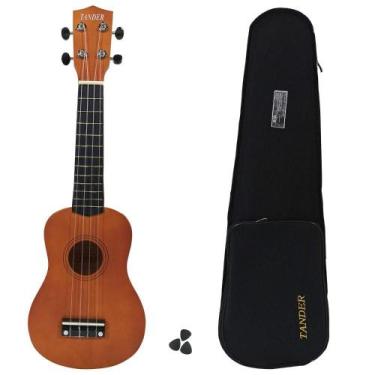 Imagem de Ukulele Soprano 21 Pol com Case Preto - Tander