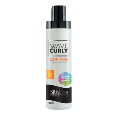 Imagem de Shampoo Wave Curly Low Poo Silkline 300ml