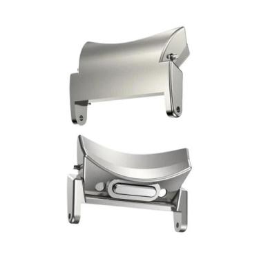 Imagem de Pulseira De Couro Para Samsung Galaxy Watch 7 6 5 4 40 44mm 5Pro Com F