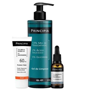Imagem de Kit Principia Facial Gel de Limpeza Facial 350ml+Sérum Facial 30ml + P