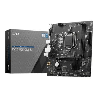 Imagem de Placa-Mãe Msi Pro H510m-B, Intel LGA 1200, Matx, DDR4, M.2, VGA/HDMI, , Chipset H470 - 911-7e05-004