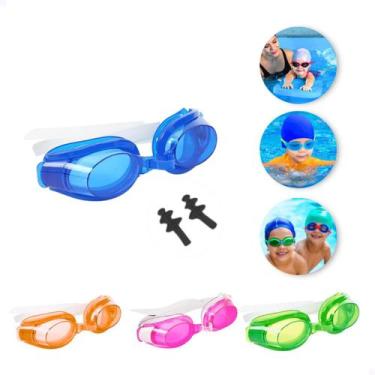 Imagem de Oculos de nataçao com protetor infantil sortidos cd wellmix - Weelmix