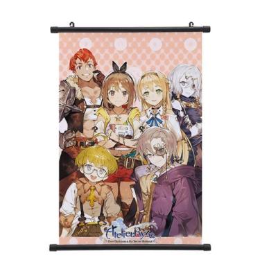 Imagem de Arte de parede em tela Ateliers Ryzas Reisalins Stouts Anime - yiweisa