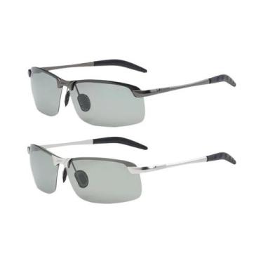 Imagem de Óculos De Sol Fotocromáticos Polarizados Masculinos UV400 Chameleon Pa