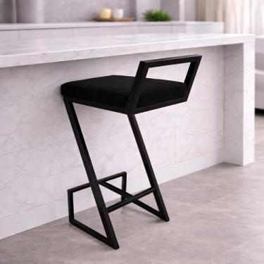 Imagem de Banqueta Para Cozinha Alta Helena Z para Area Laser Gourmet Churrasque