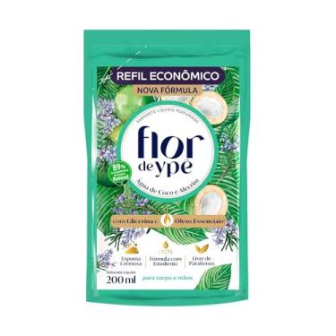 Imagem de Flor de Ypê Sabonete Líquido, Água de Coco e Aloe Vera, 200ml (Refil)