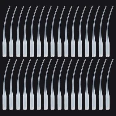 Imagem de 100 Pontas De Plástico Para Cola, Micro Pontas De Precisão Para Aplica