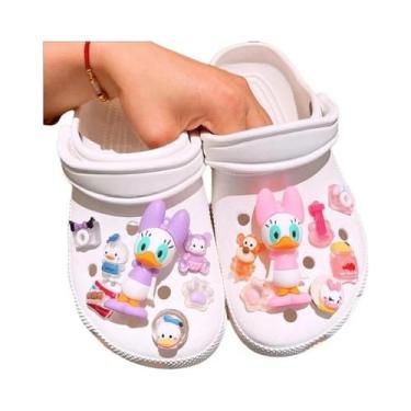 Imagem de Pingentes 3D Mickey E Minnie Para Crocs E Sandálias, Decoração De Jard