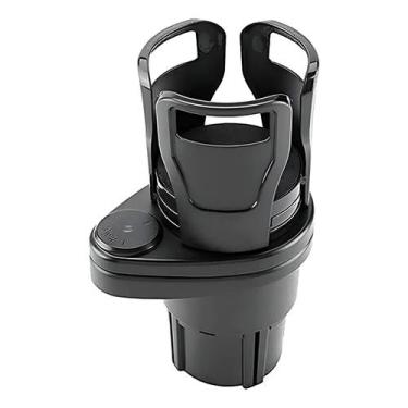 Imagem de Porta Copos Duplo Multifuncional Regulável Giratório - ShopMix