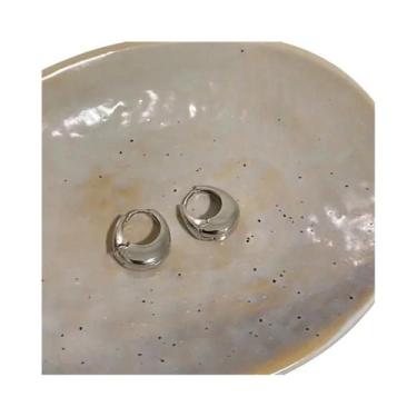 Imagem de Brincos De Argola Banhados a Ouro Para Mulheres, Joias De Moda Clássic