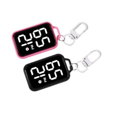 Imagem de Relógio Digital De Bolso LED Para Estudantes E Jovens, Pingente Para M