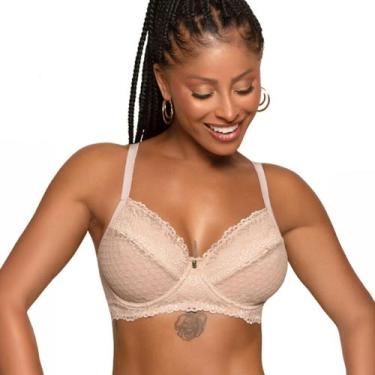 Imagem de Sutiã Sem Bojo Com Aro e Renda Nayane Rodrigues, EG, Cristal