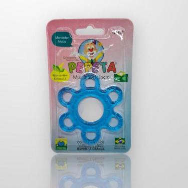 Imagem de Mordedor Macio Massageador de Gengiva Infantil 1022 - Pepeta, Azul