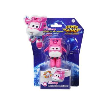 Imagem de Boneco 5cm Avião Dizzy Transform-a-Bots - Super Wings
