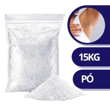Imagem de Pedra Hume Pó 15 Kg Alúmen Potássio Pós Barba Unhas Aftas - Grupo PIll