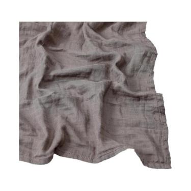 Imagem de Manta De Algodão Muslin De Bambu Cor Sólida Para Bebê, Toalha De Banho