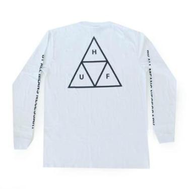 Imagem de Camiseta Manga Longa HUF Essentials TT - Branco-Masculino
