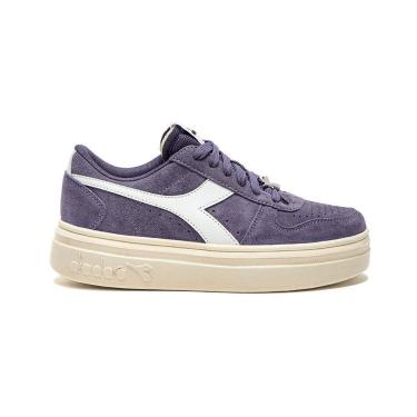 Imagem de Tênis Casual Feminino Diadora Magic Bold Suede WN Roxo-Feminino