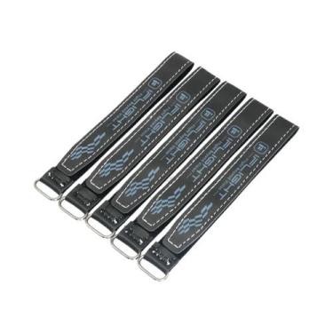 Imagem de Correia De Bateria Em Couro PU De Microfibra 5 Peças Cinto Antiderrapa