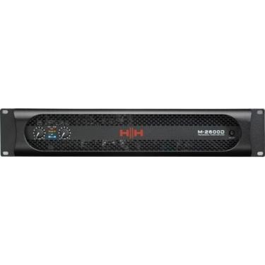 Imagem de Amplificador de Potência Estéreo Profissional M-2600D Power Stereo 5150W Bridge Alta Fidelidade HH Electronics