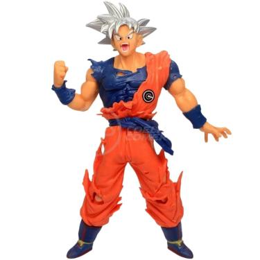 Imagem de Boneco Action Figure Goku Instinto Superior Dragonball Z Colecionável com Personagem So...