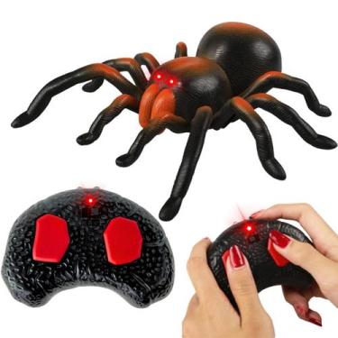 Imagem de Brinquedo Aranha Controle Remoto Tarântula Infravermelho C/ Luz - Cast