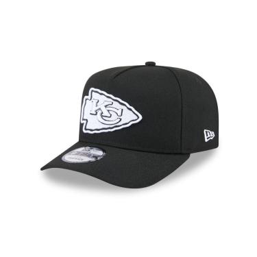 Imagem de BONE NEW ERA 9FIFTY A-FRAME SNAPBACK KANSAS CITY CHIEFS NFL PRETO-Masculino