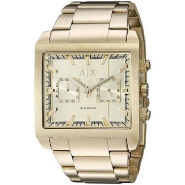 Imagem de Relógio Masculino Armani Modelo AX2226 - Dourado