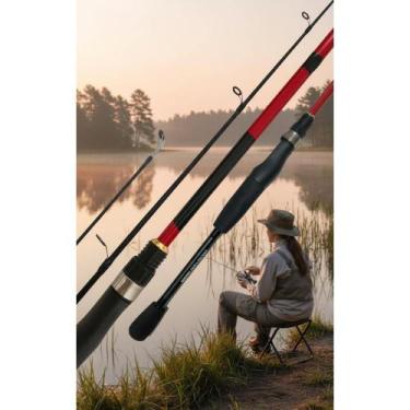 Imagem de Vara de Pesca 1.8m 6-12Lb Ação Média - Leveza e Precisão - Congratulat