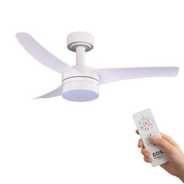 Imagem de Ventilador de Teto EOS Turbo Vento 3 pás c/controle remoto 106cm branc
