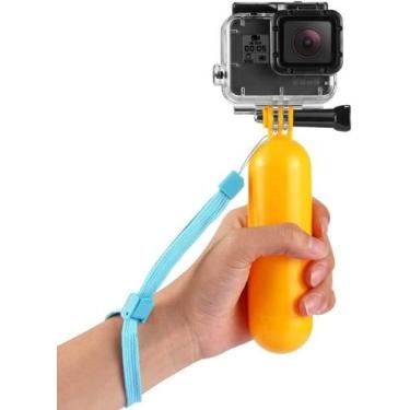 Imagem de Bastão Boia Flutuante Action cam Bobber Floaty Mergulho - Exbom