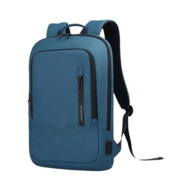 Imagem de Mochila Slim Impermeável Para Negócios Masculina E Feminina Leve Para 