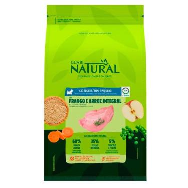 Imagem de Ração Guabi Natural para Cães Adultos de Porte Mini e Pequeno Sabor Fr