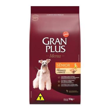 Imagem de Ração GranPlus Cães Sênior Médio/Grande Frango & Arroz 15Kg - Brf