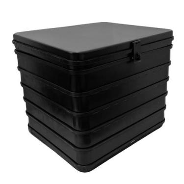 Imagem de Bau Bauleto 100 Litros Omega 5 Extensores Familia Brx Mn3 - Geral