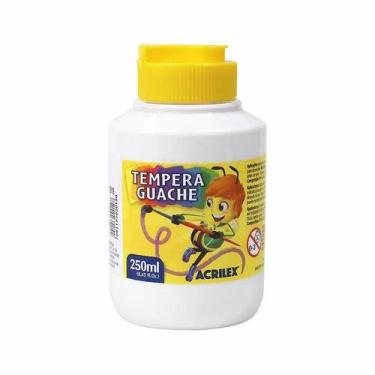 Imagem de Tinta Têmpera Guache Acrilex 250ml  Alta Cobertura e Cores Vivas -, Br