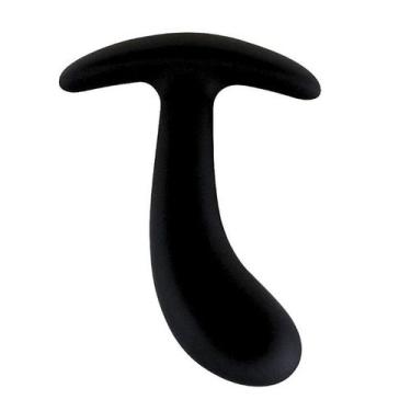 Imagem de Plug Anal e Estimulador de Próstata em Silicone 12,5x3,5 Cm
