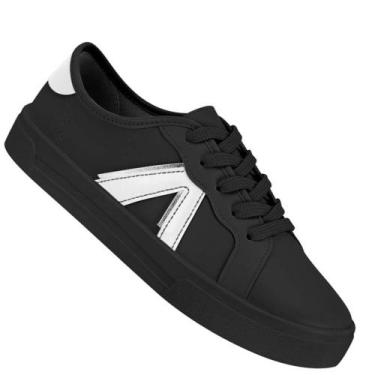 Imagem de Tenis Moleca 5667.853 Feminino, Preto, Preto, 38