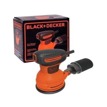 Imagem de Lixadeira Roto Orbital Profissional 200 Watts BDERO100 127V - Black + 