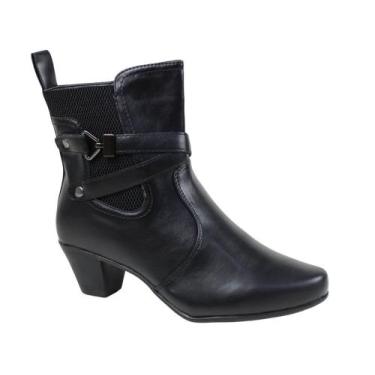 Imagem de Bota Cano Curto Mooncity R.73241, Preto, 36