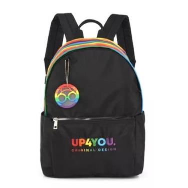 Imagem de Mochila Escolar Juvenil Arco-iris Up4you Original - Luxcel