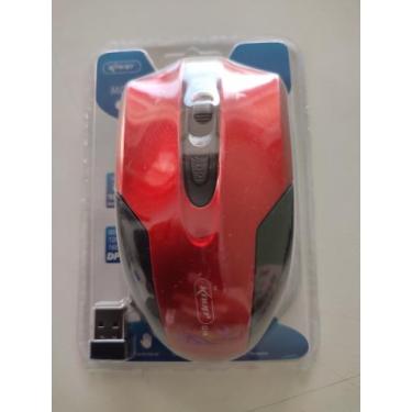 Imagem de Mouse Óptico Gamer Para Computador - USB RF 2.4 1600DPI Ghz Sem Fio Kn