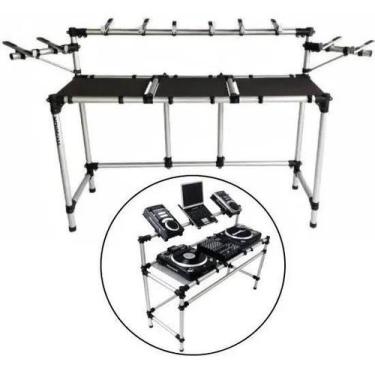 Imagem de rack rdj mk2 custom Titanium para Pickup Toda Discos, Mixer, Cdjs, Not