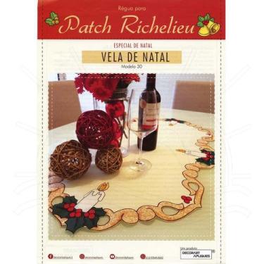 Imagem de Régua para Patch Richelieu Márcia Caires Modelo 30 - Vela de Natal - D