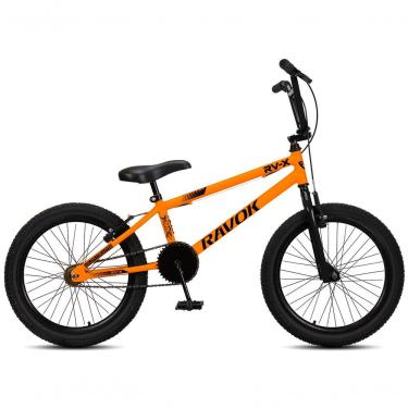 Imagem de Bicicleta Bmx Cross Bmx Rv-X Aro 20 Quadro em Aço Freio V-Brake Laranja Ravok